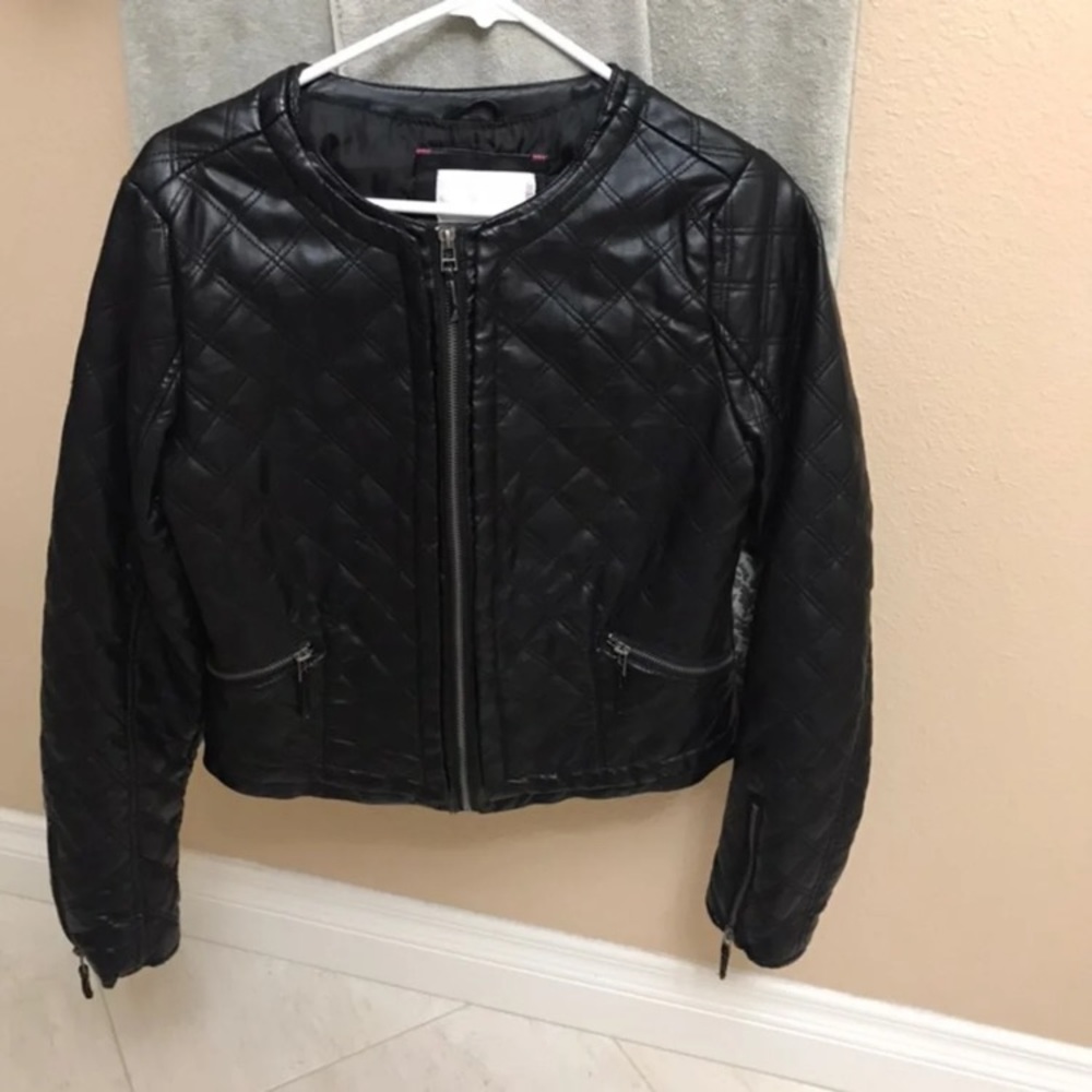 Xhilaration Faux Leather Jacket